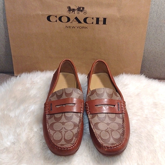 Coach Other - Coach Monogram Mott Driving Loafers